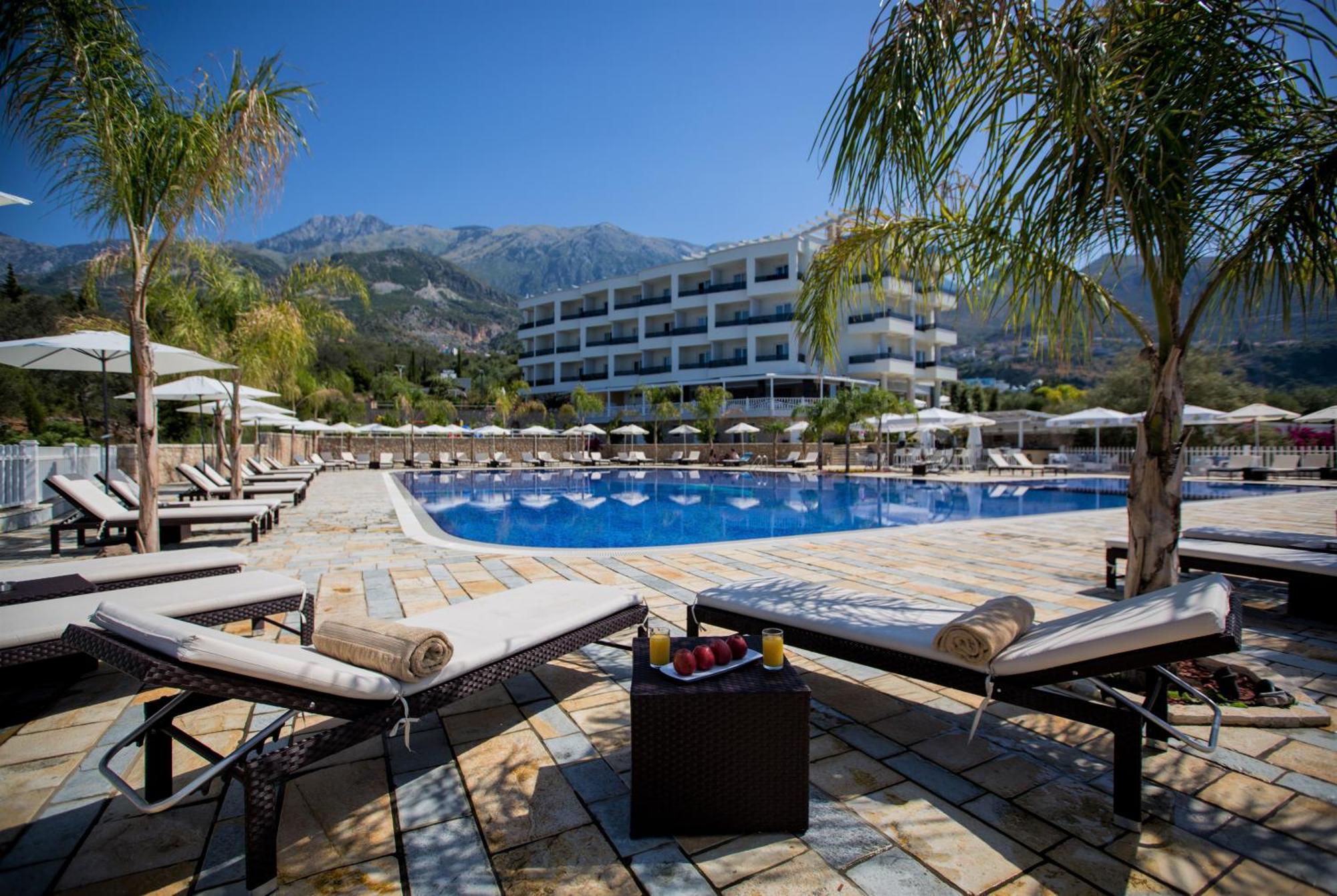 Elysium Hotel Dhërmi Dış mekan fotoğraf