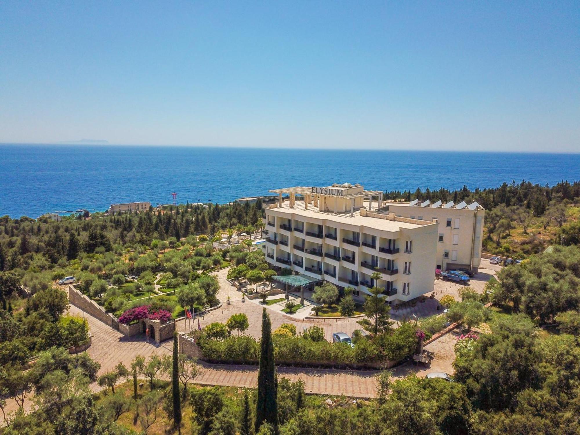 Elysium Hotel Dhërmi Dış mekan fotoğraf
